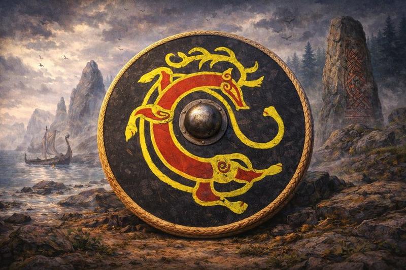 Dainnleiflur shield